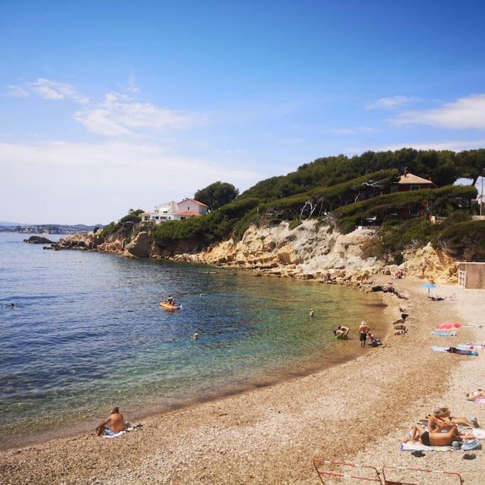 T 2 A 5 Mn A Pied De La Mer Sanary-sur-Mer Exteriér fotografie